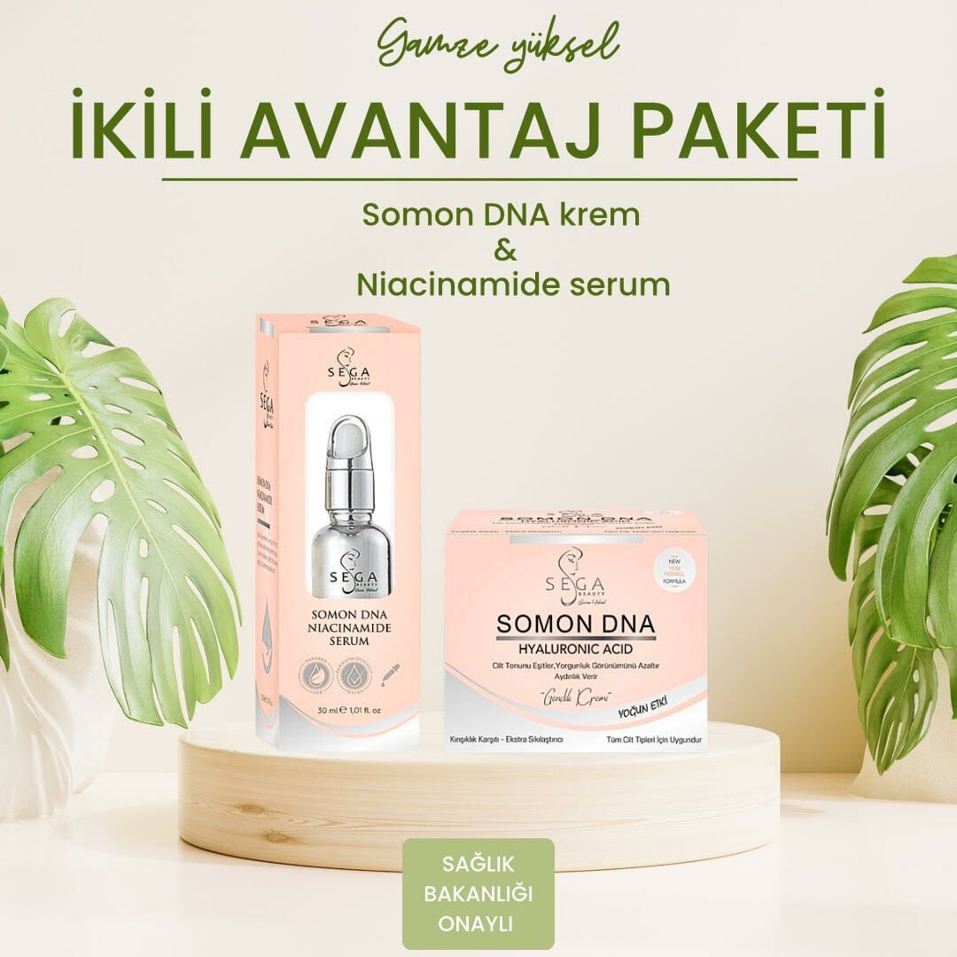 Somon DNA Krem & Niacinamide Serum İkili Avantaj Paketi