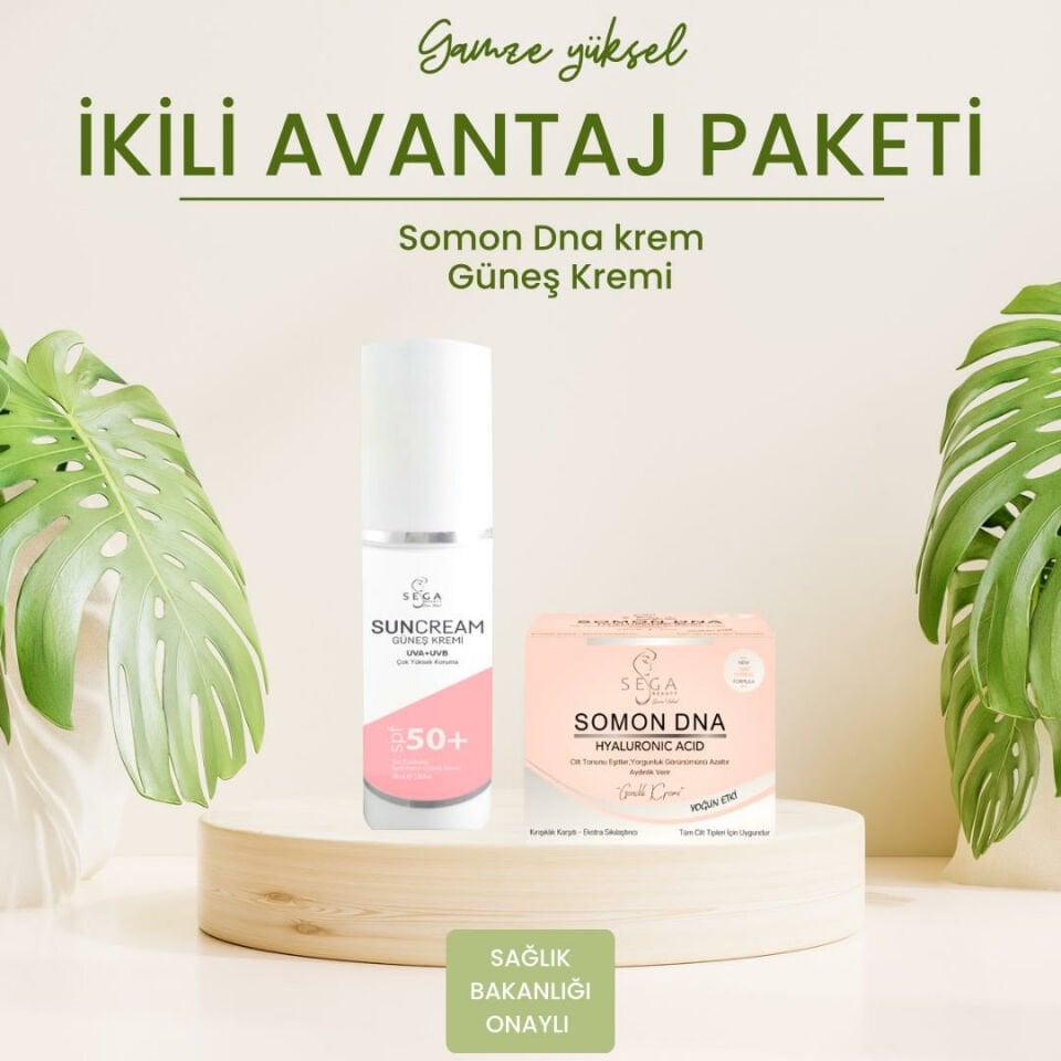 Somon DNA Krem & Güneş Kremi İkili Avantaj Paketi