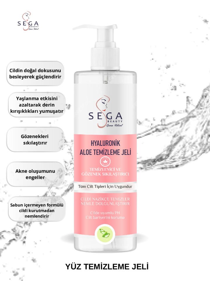 HYALÜRONİK ALOE YÜZ YIKAMA JELİ 150ML